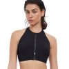 Bikinis Free Sport | Free Sport Ultimate Wave High Neck V-Back Bikini Top