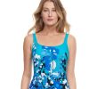 Tankinis Gottex | Gottex Floral Art Round Neck Tankini Top